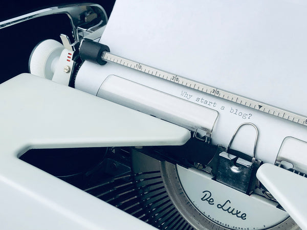 Why Start A Blog?